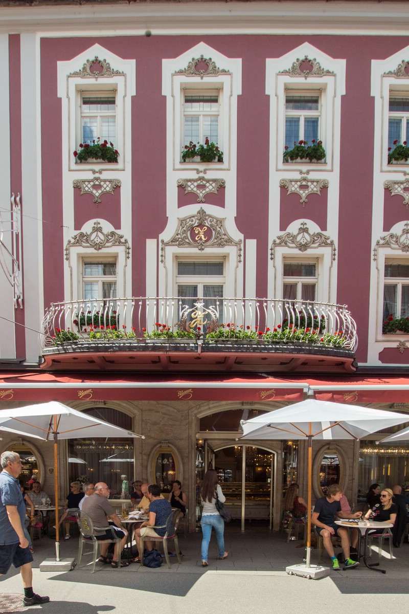 O Fotomagazin / Tpfermarkt in Bad Ischl 2017 / Cafe Konditorei Zauner in Bad Ischl